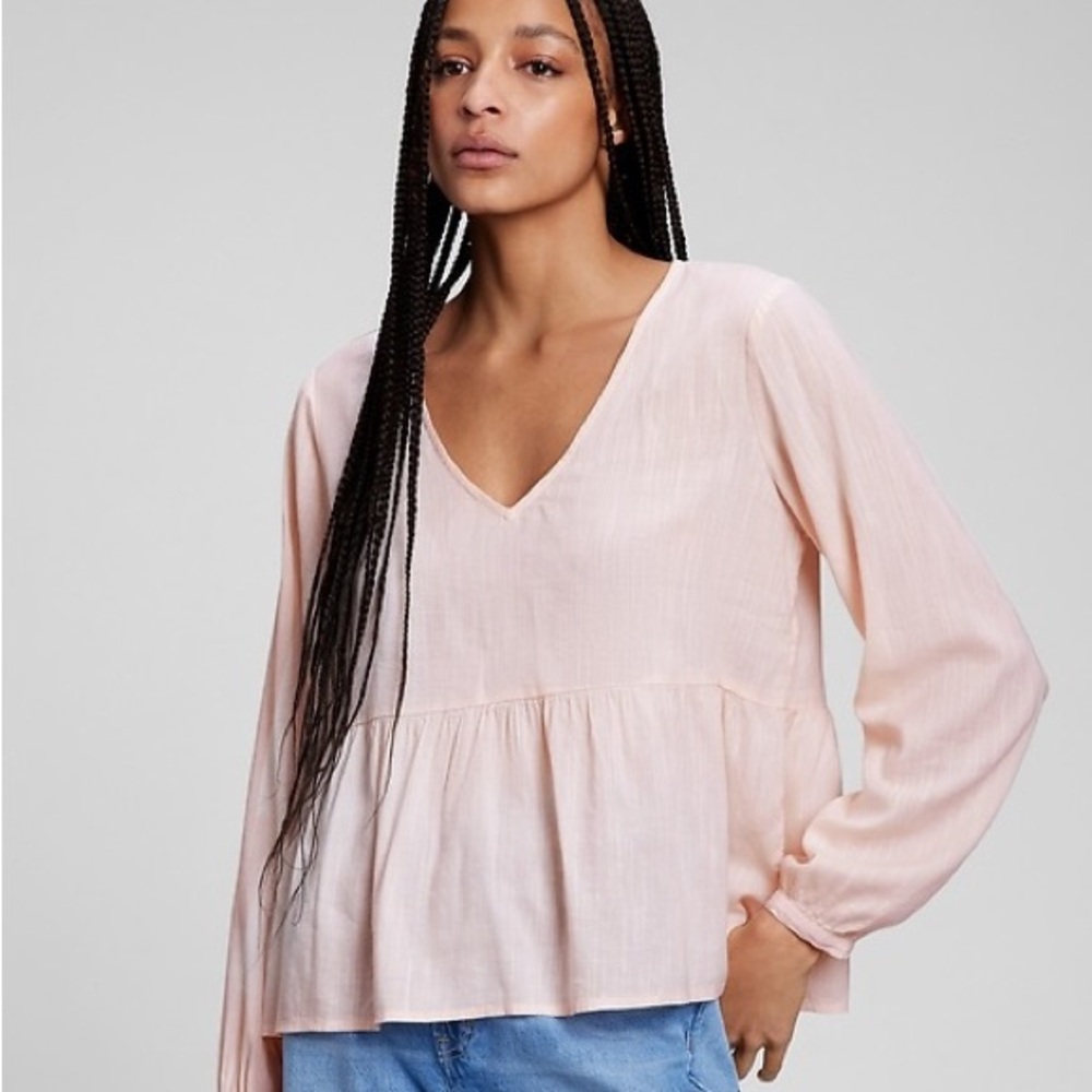 GAP Women's Peach Blouse